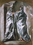 El Greco The Visiation Sweden oil painting artist